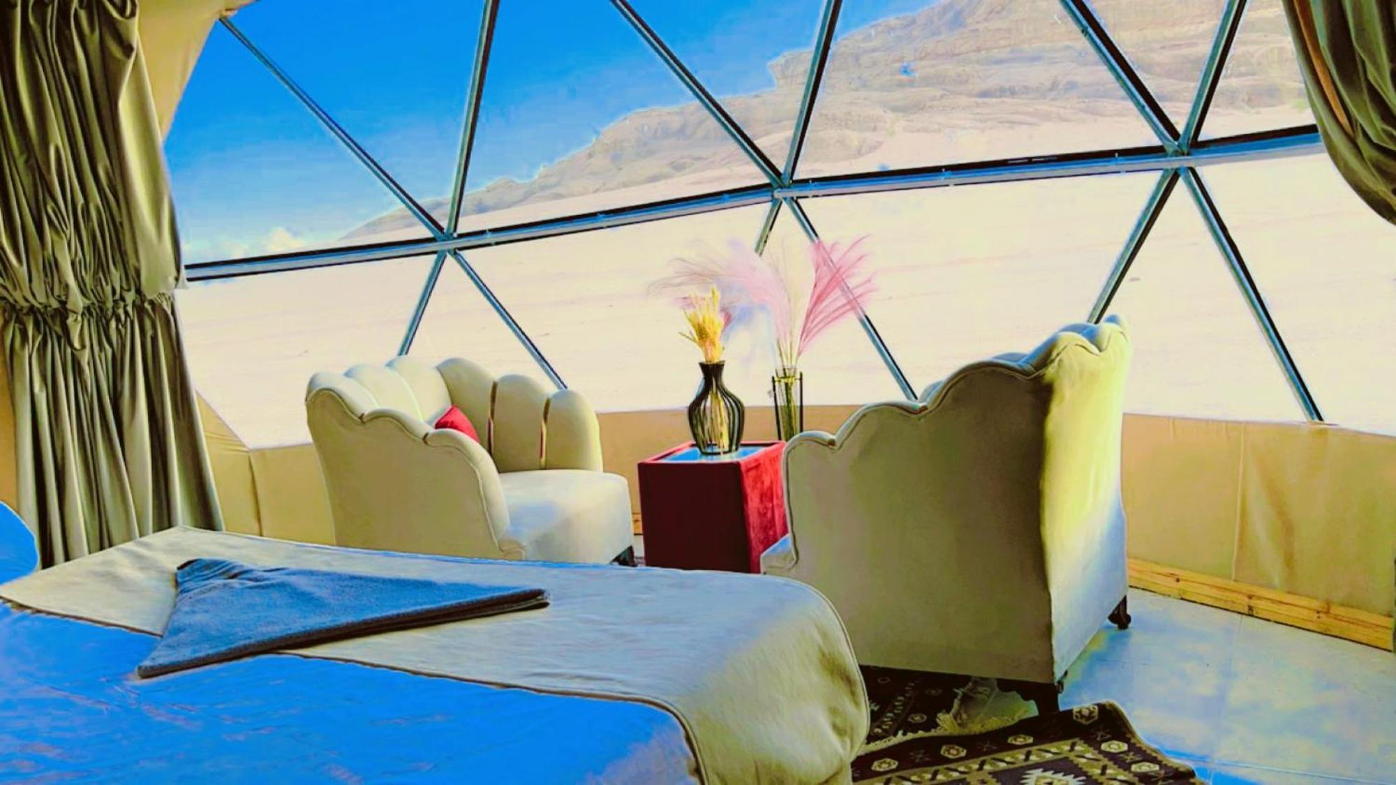 Wadi Rum Rose Luxury Camp Dış mekan fotoğraf