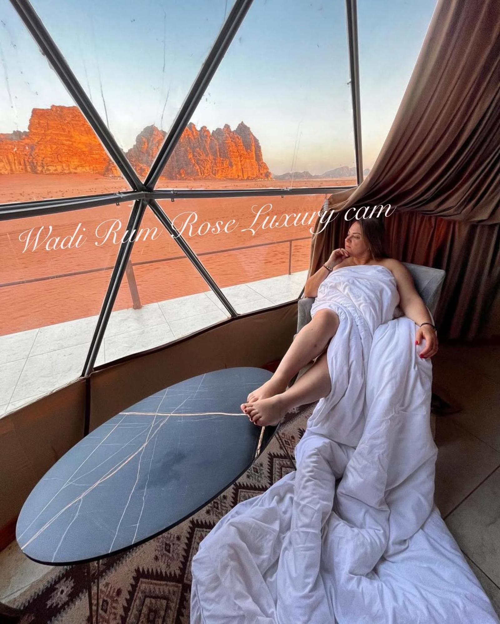 Wadi Rum Rose Luxury Camp Dış mekan fotoğraf