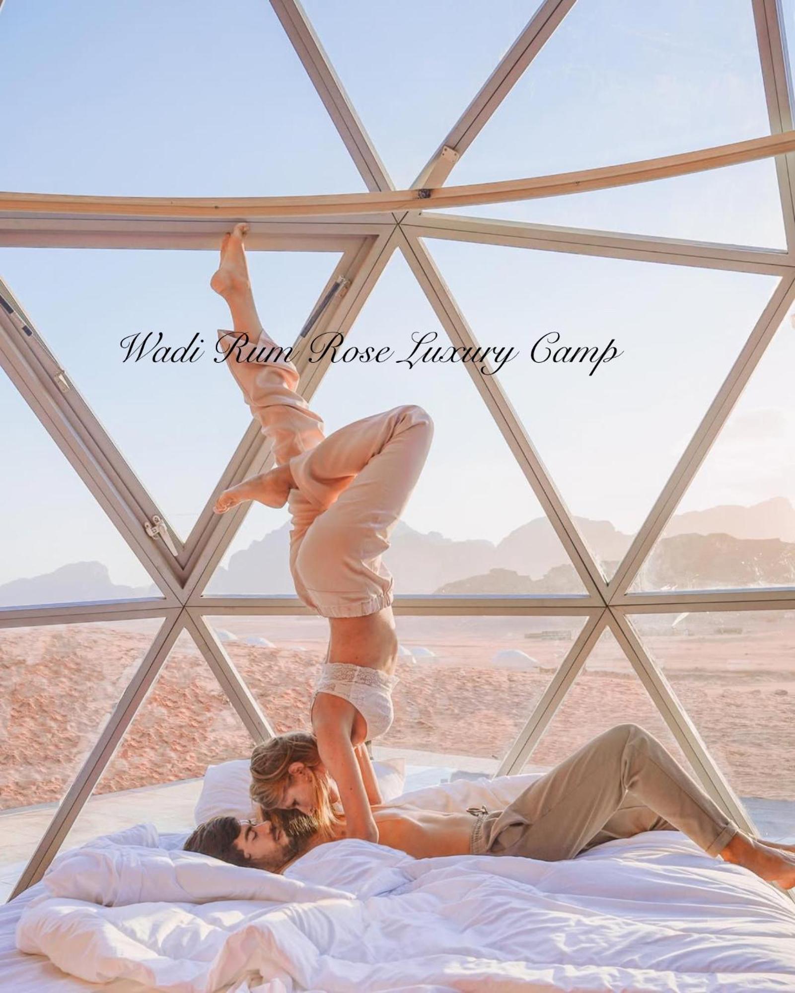 Wadi Rum Rose Luxury Camp Dış mekan fotoğraf
