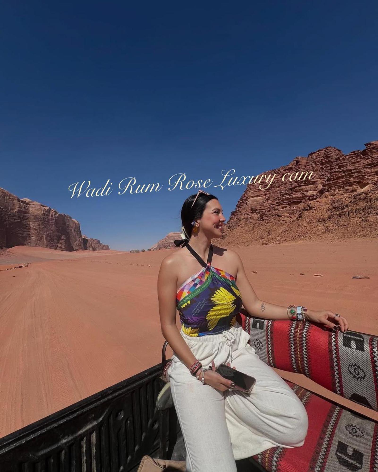 Wadi Rum Rose Luxury Camp Dış mekan fotoğraf