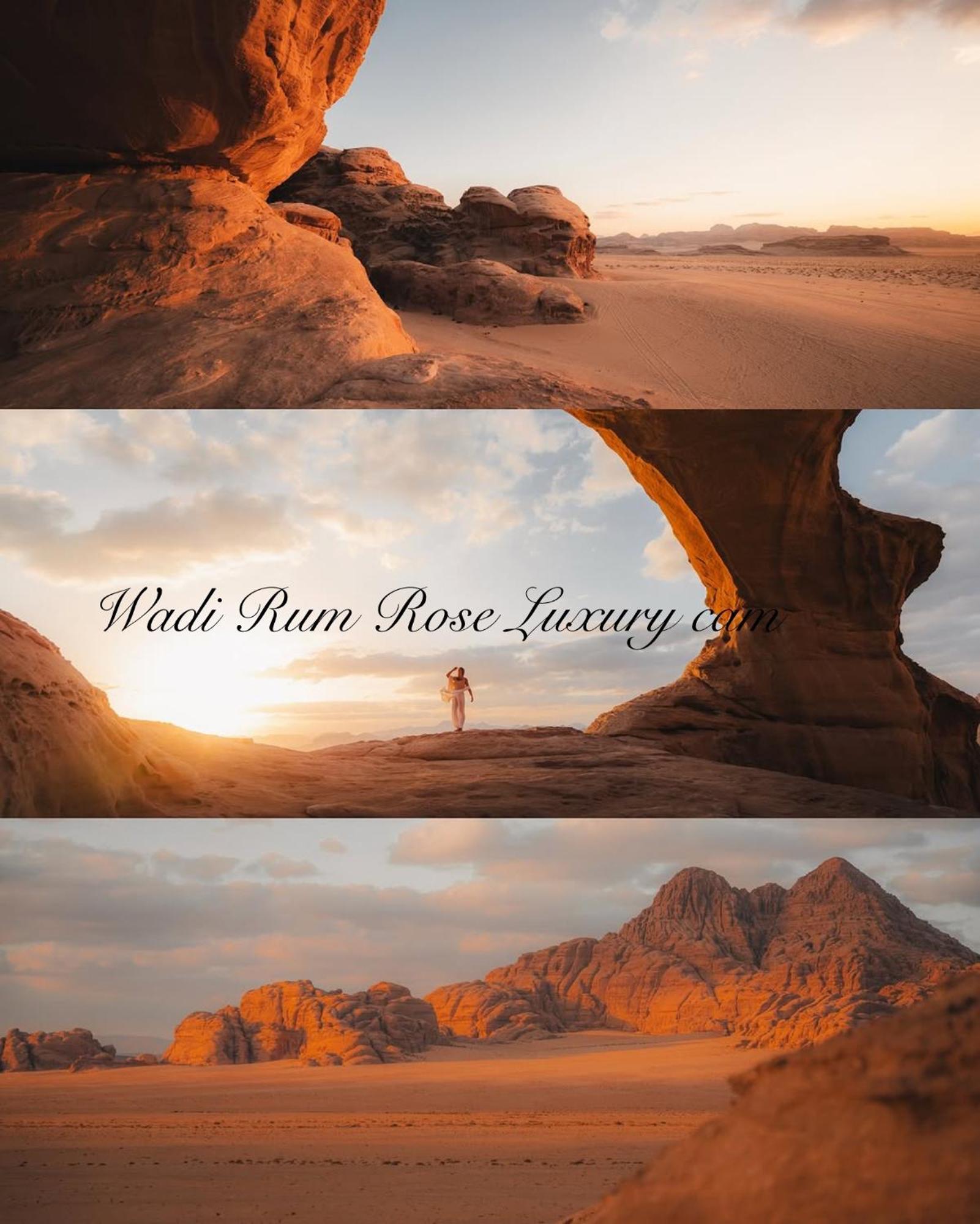 Wadi Rum Rose Luxury Camp Dış mekan fotoğraf