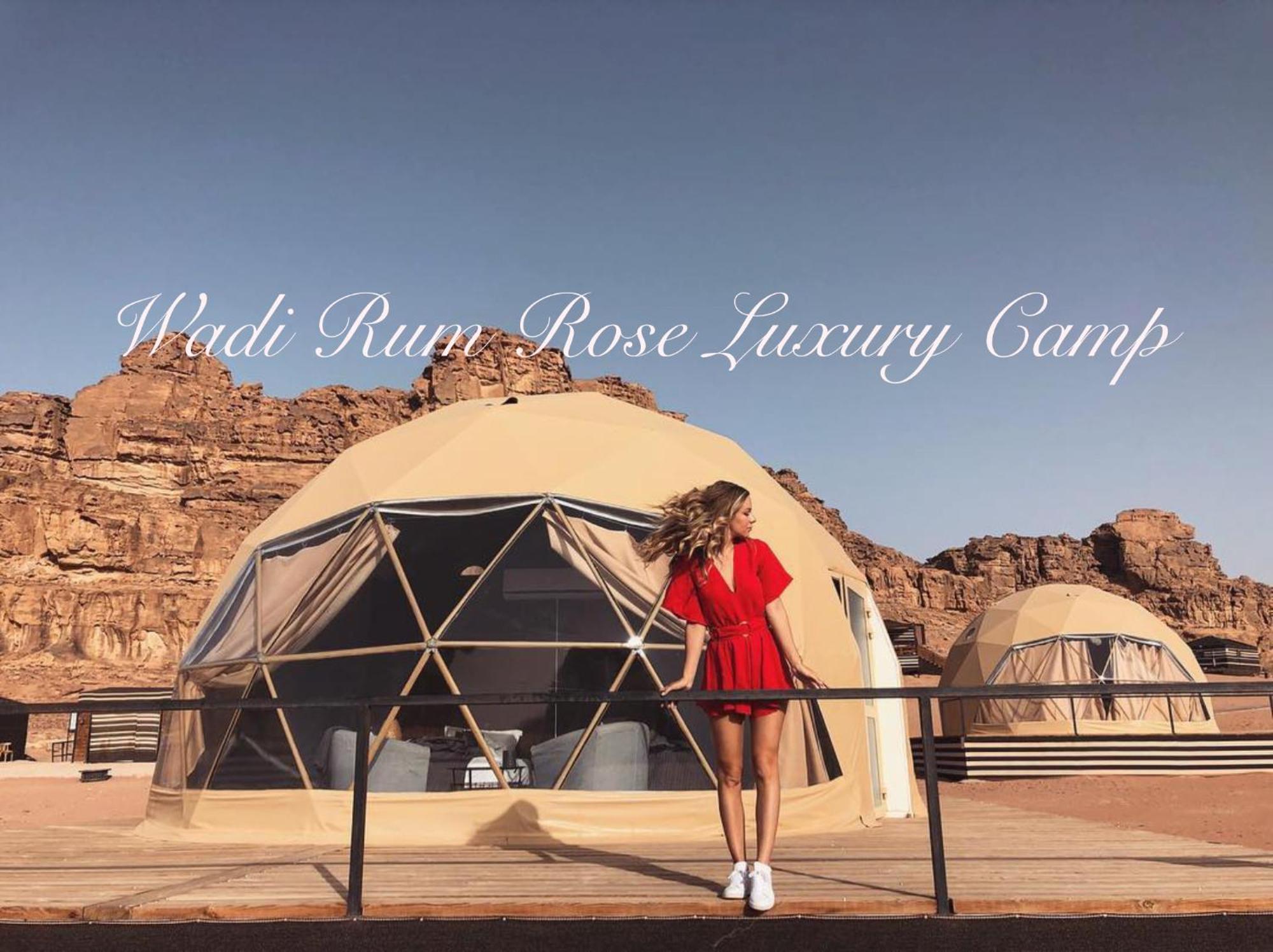 Wadi Rum Rose Luxury Camp Dış mekan fotoğraf