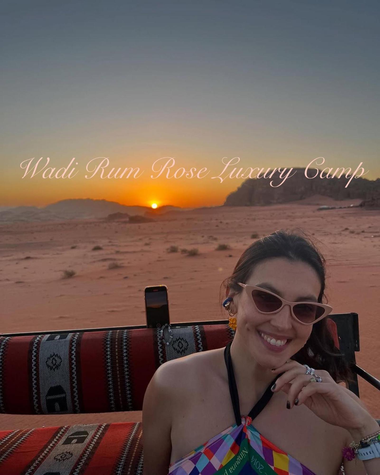 Wadi Rum Rose Luxury Camp Dış mekan fotoğraf