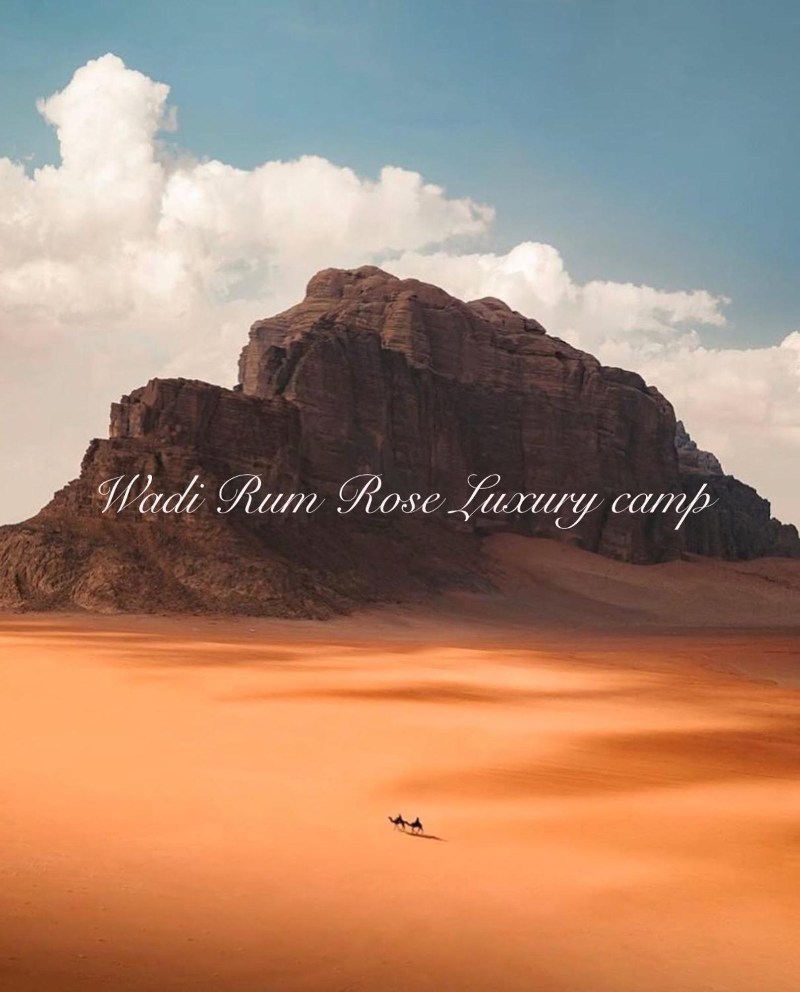 Wadi Rum Rose Luxury Camp Dış mekan fotoğraf
